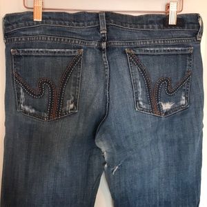 Citizens of Humanity low-waist bootcut jeans sz 32